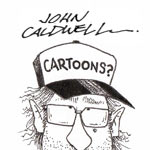 Cartoonist John Caldwell