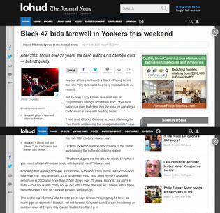 Black 47 bids farewell in Yonkers this weekend