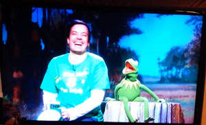 3/17/2014 Kermit the Frog Rehearsal The Tonight Show with Jimmy Fallon