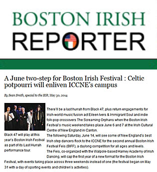 5/30/2014 The Boston Irish Reporter - A June two-step for Boston Irish Festival