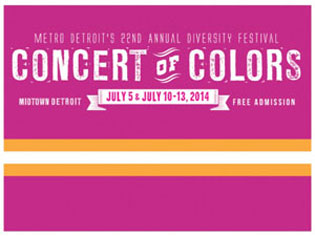 7/12/2014 Detroit, MI Concert Of Colors events