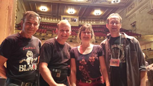 7/12/2014 Detroit, MI Concert Of Colors Fred Parcells brothers and sister