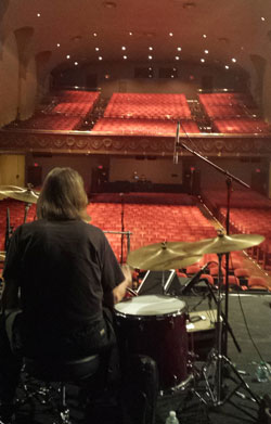 9/20/2014 Englewood, NJ Bergen Performing Arts Center Sound check