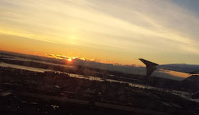 11/8/2014 Leaving NJ at Sunrise for New Orleans