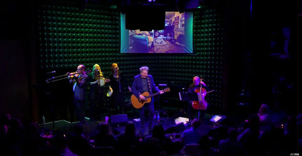 Click on the image above to watch a recording of the recent Joe's Pub gig