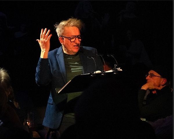 Pierce Turner reading at Joe's Pub NYC on March 15th 2025