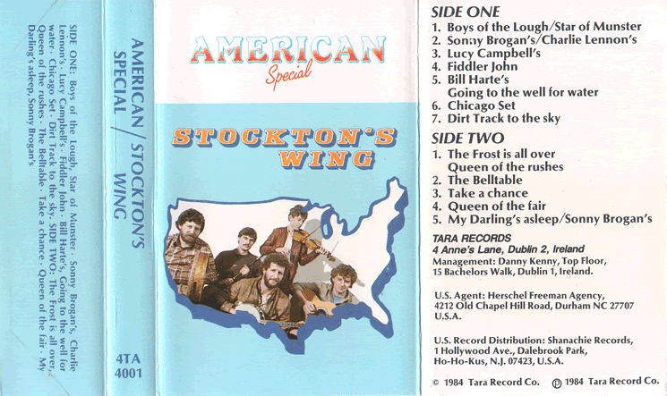American Special cassette cover
